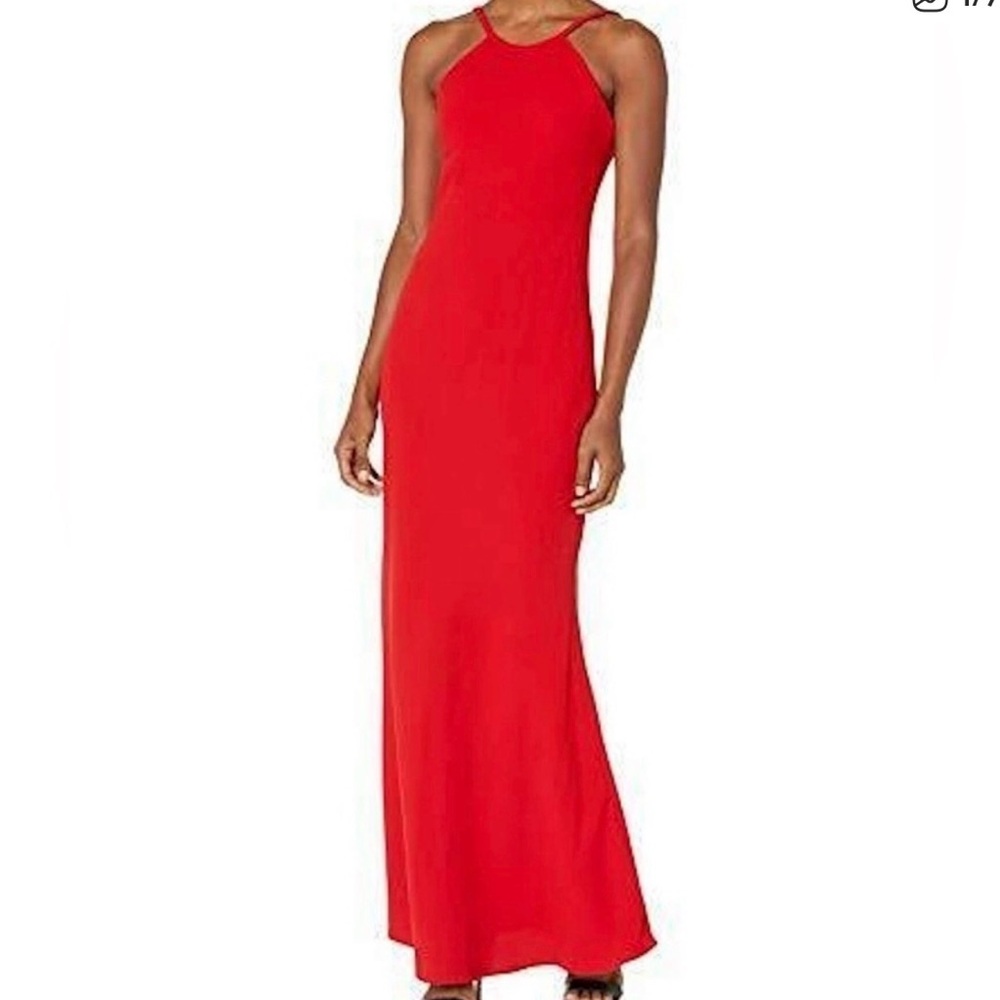 Calvin Klein red dress size 4